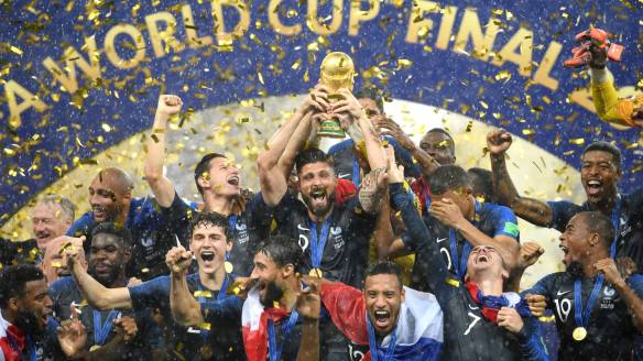 France wins the 2018 World Cup in Russia